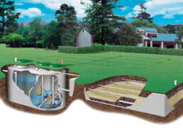 Intermittent sand filter